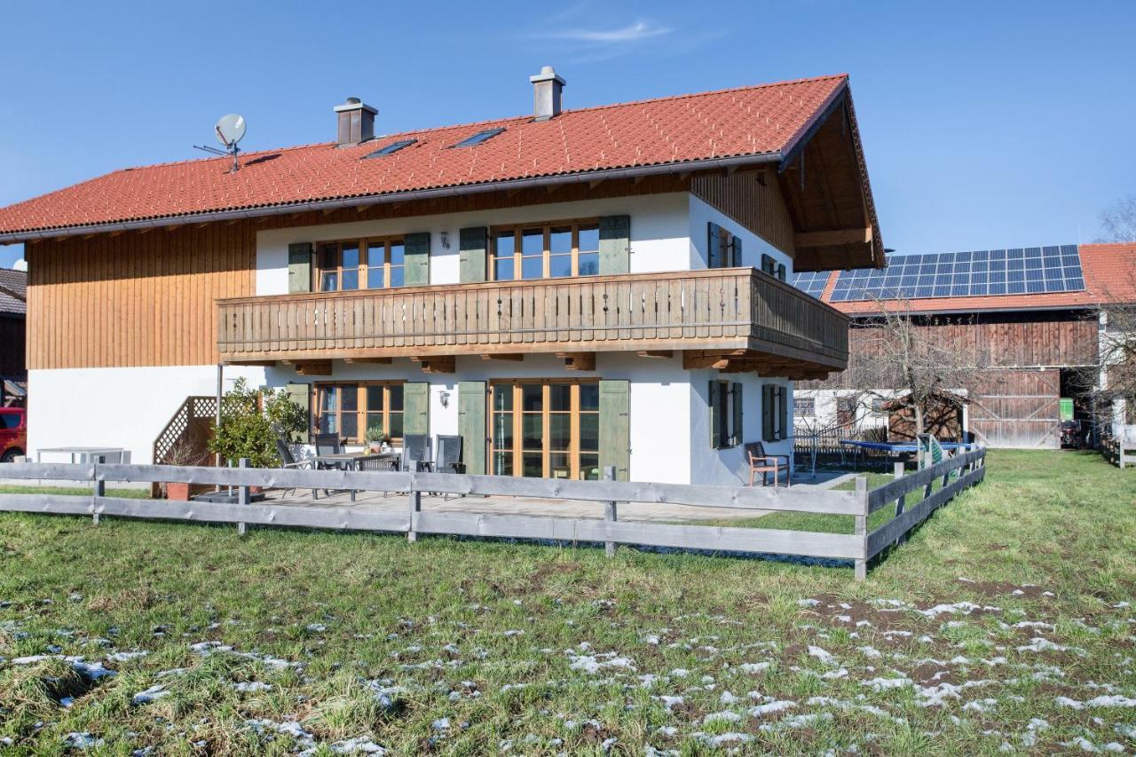 Ferienwohnung Seeblick Bad Heilbrunn Buitenkant foto