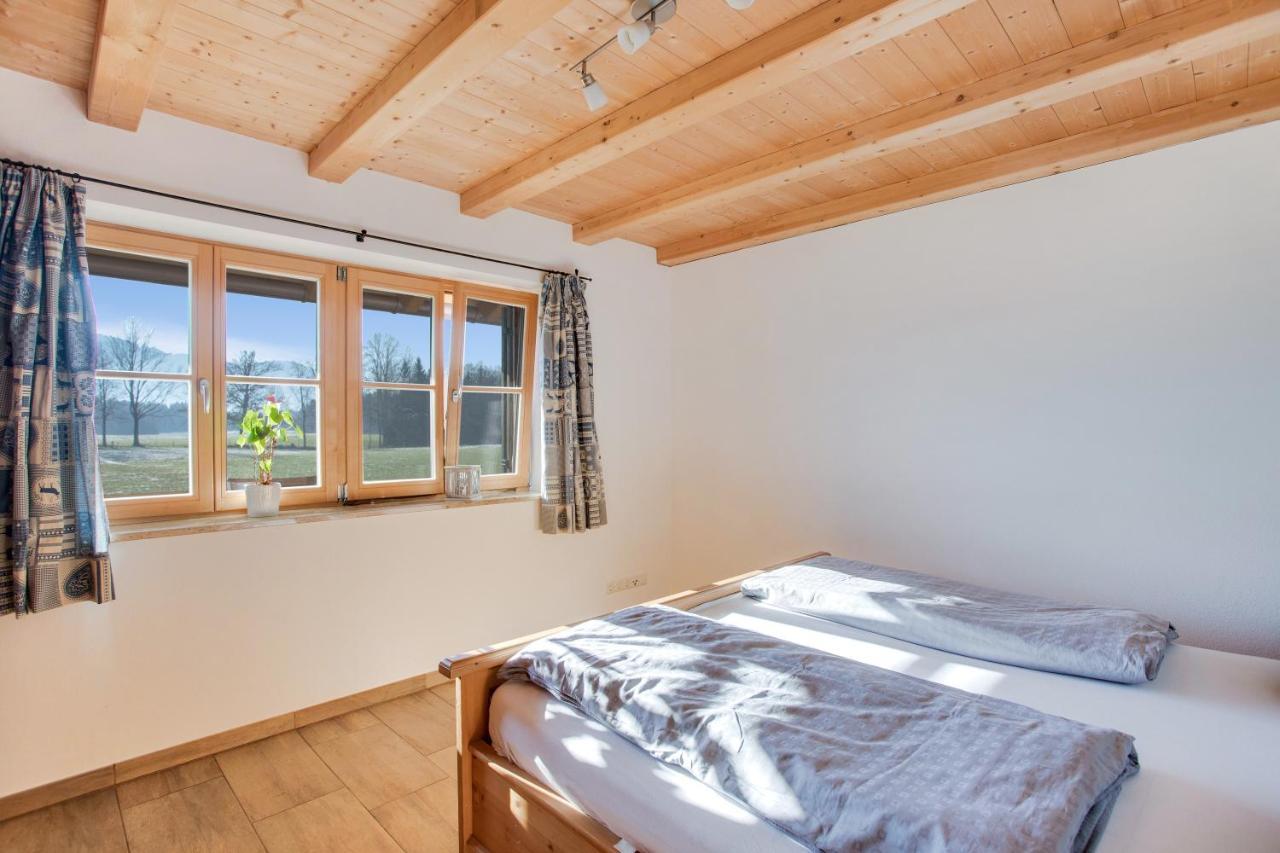 Ferienwohnung Seeblick Bad Heilbrunn Buitenkant foto